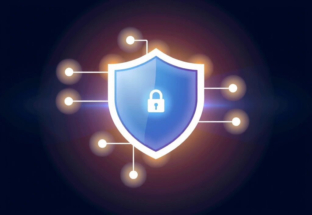 Digital privacy shield protecting personal data